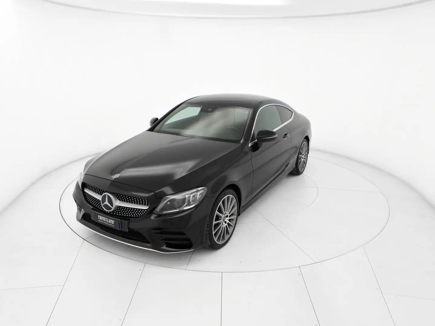 Mercedes-Benz C 220 coupe 220 d premium 4matic auto Nero - 1