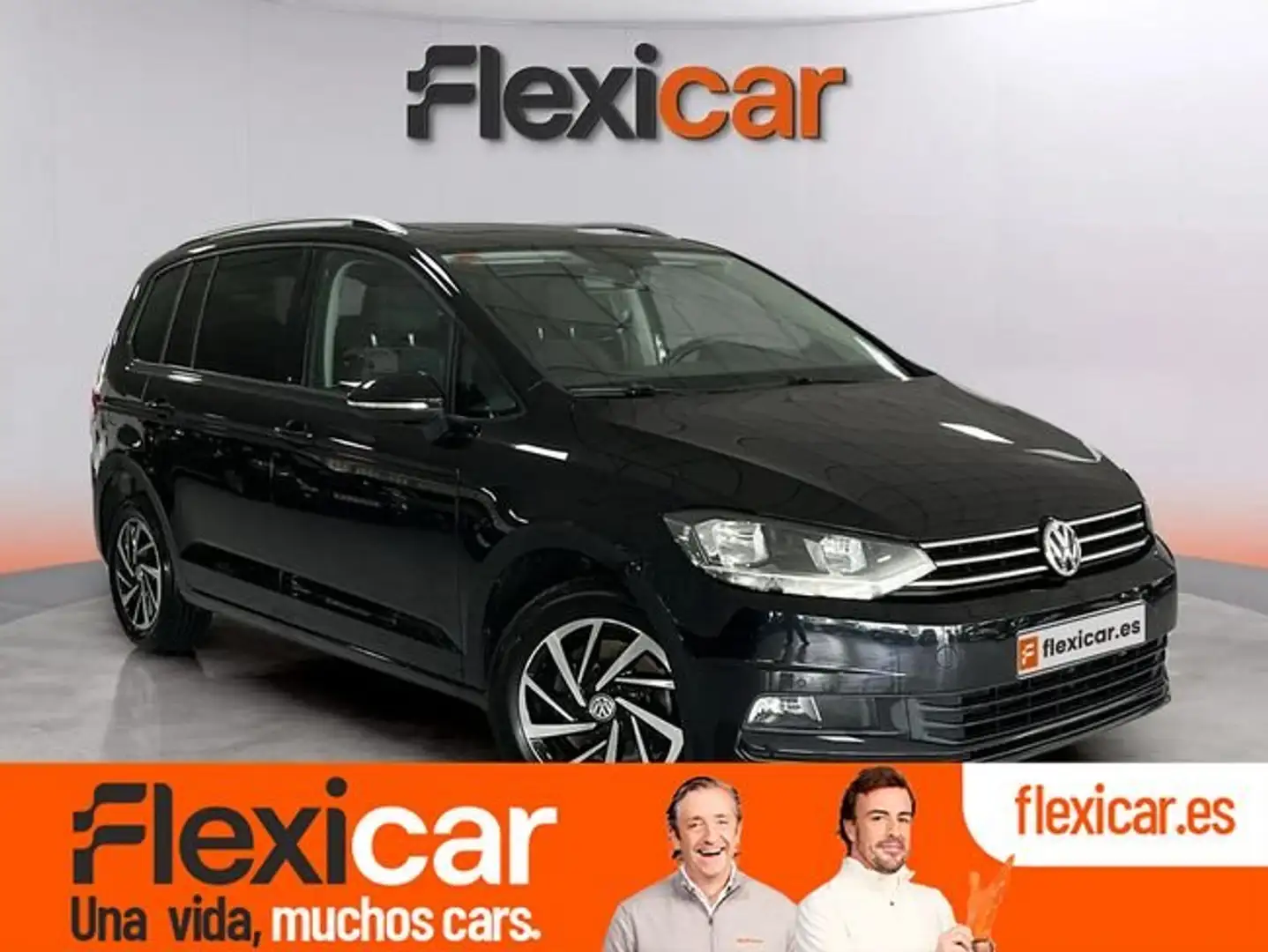 Volkswagen Touran 1.6TDI Business and Navi Ed. DSG7 85kW Negro - 1