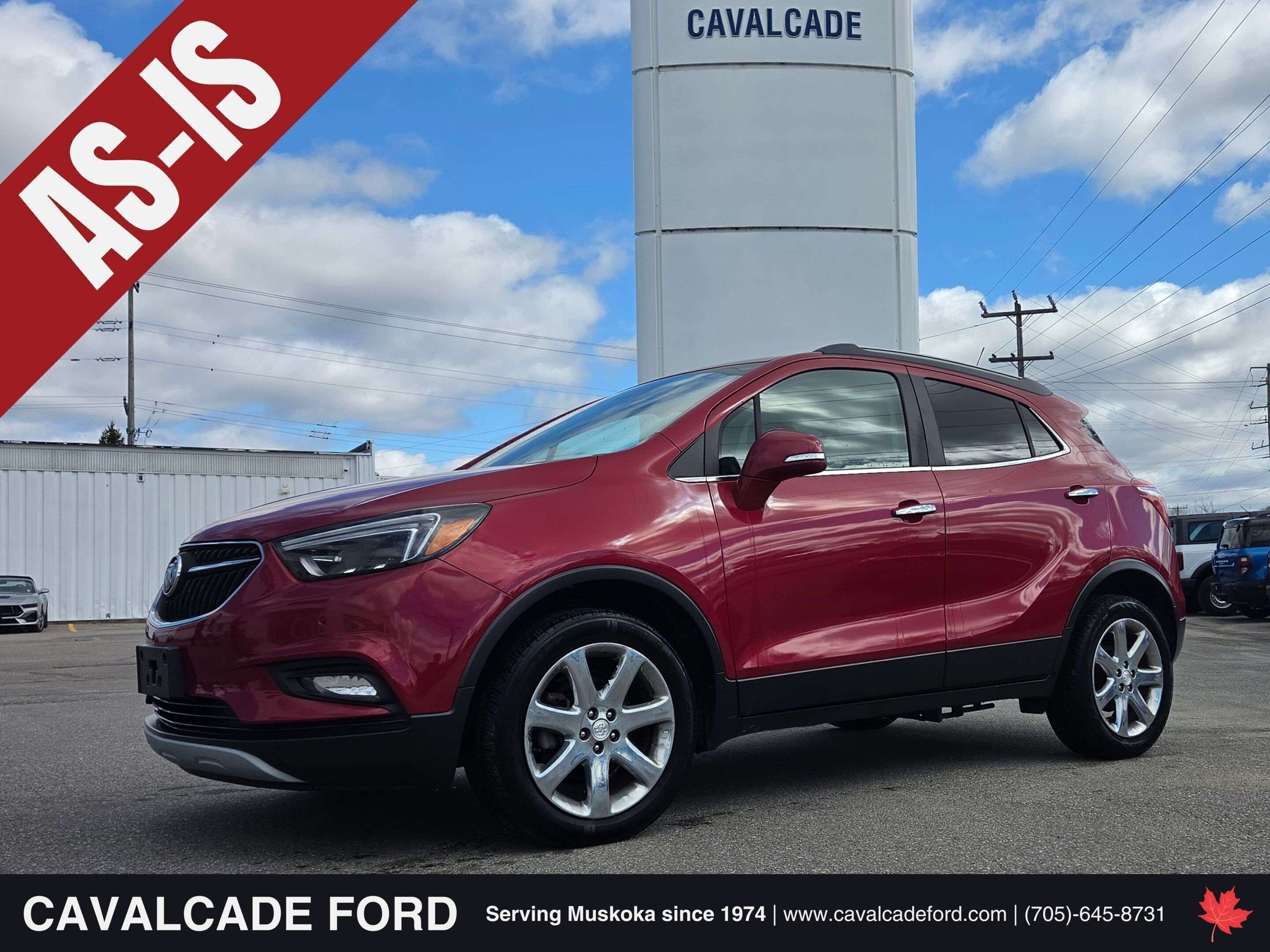 Red 2018 Buick Encore SUV / Crossover All-Wheel Drive Automatic