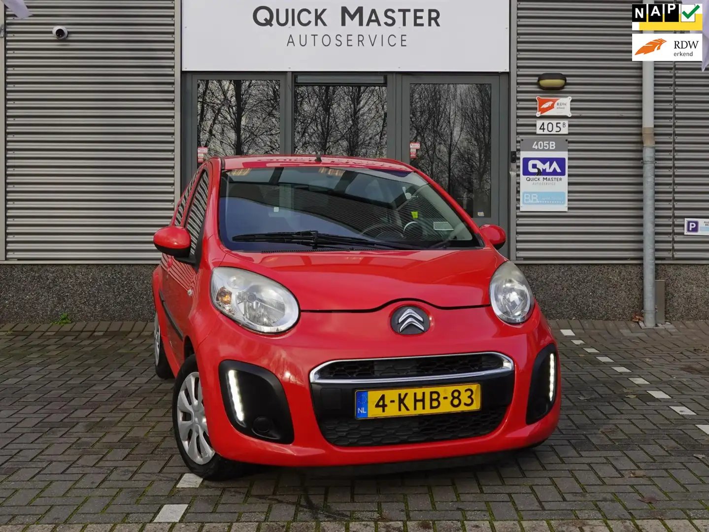 Citroen C1 1.0 Collection - NL - NAP - Airco Rood - 1
