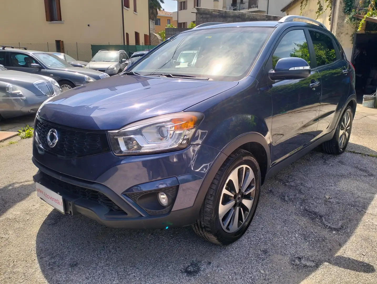 SsangYong Korando Korando 2.0 e-xdi Premium awd 175cv auto Modrá - 2