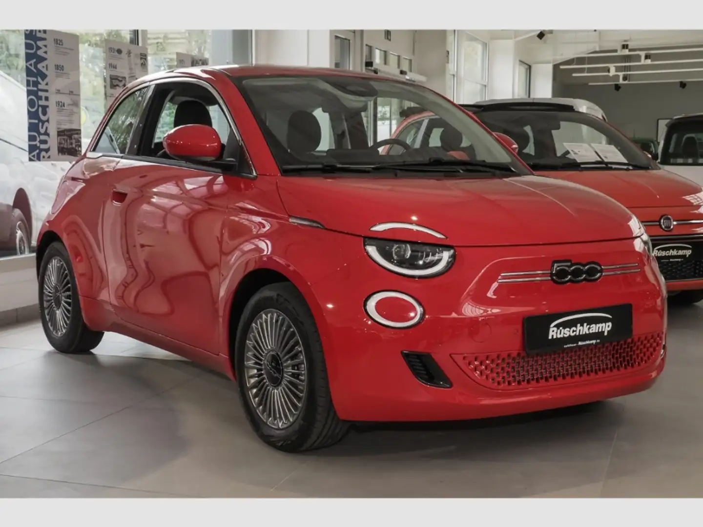 Fiat 500e Voll-LED RückKam 360-PDC Klimaauto RückKam Rot - 2