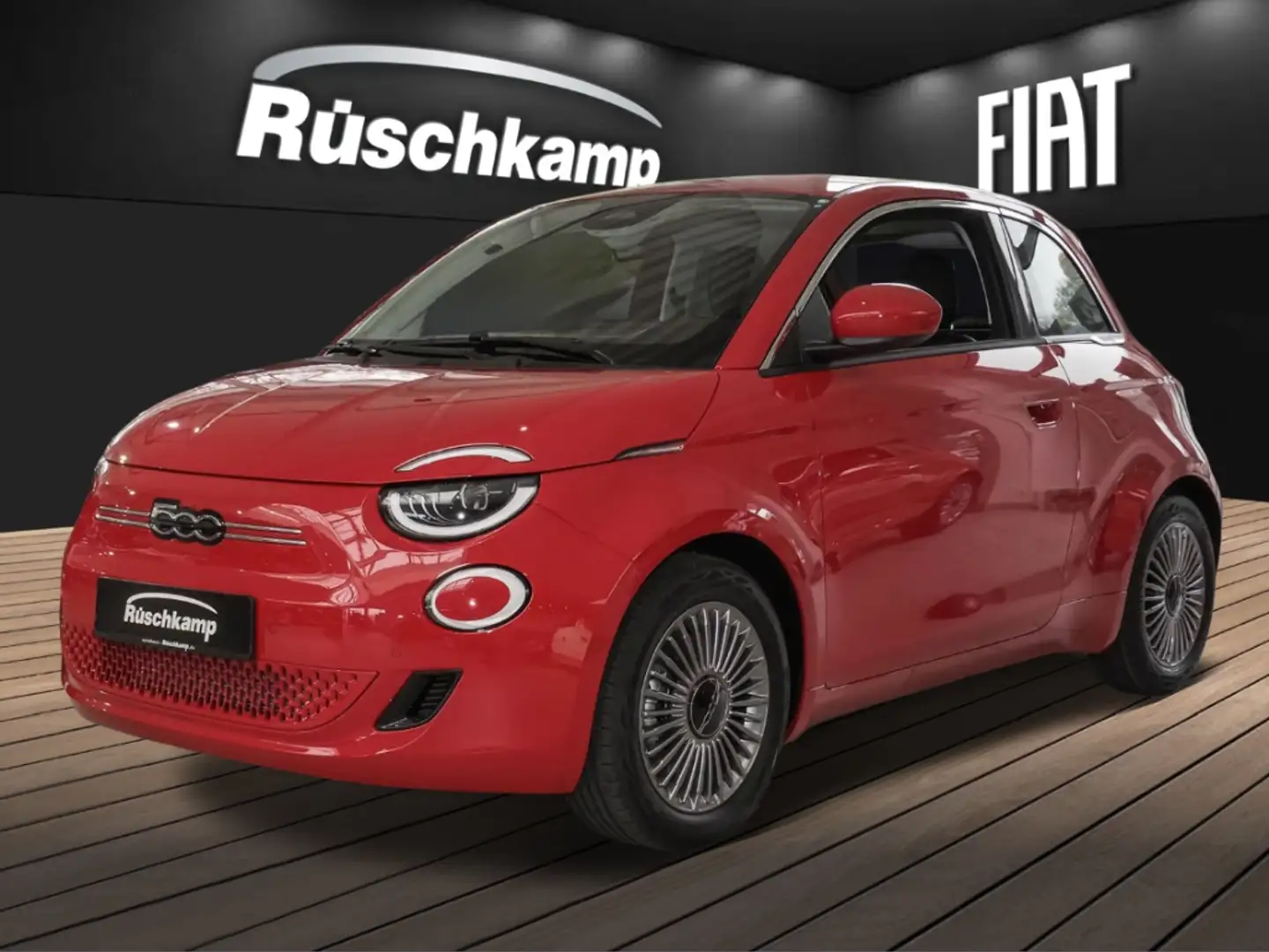 Fiat 500e Voll-LED RückKam 360-PDC Klimaauto RückKam Rot - 1