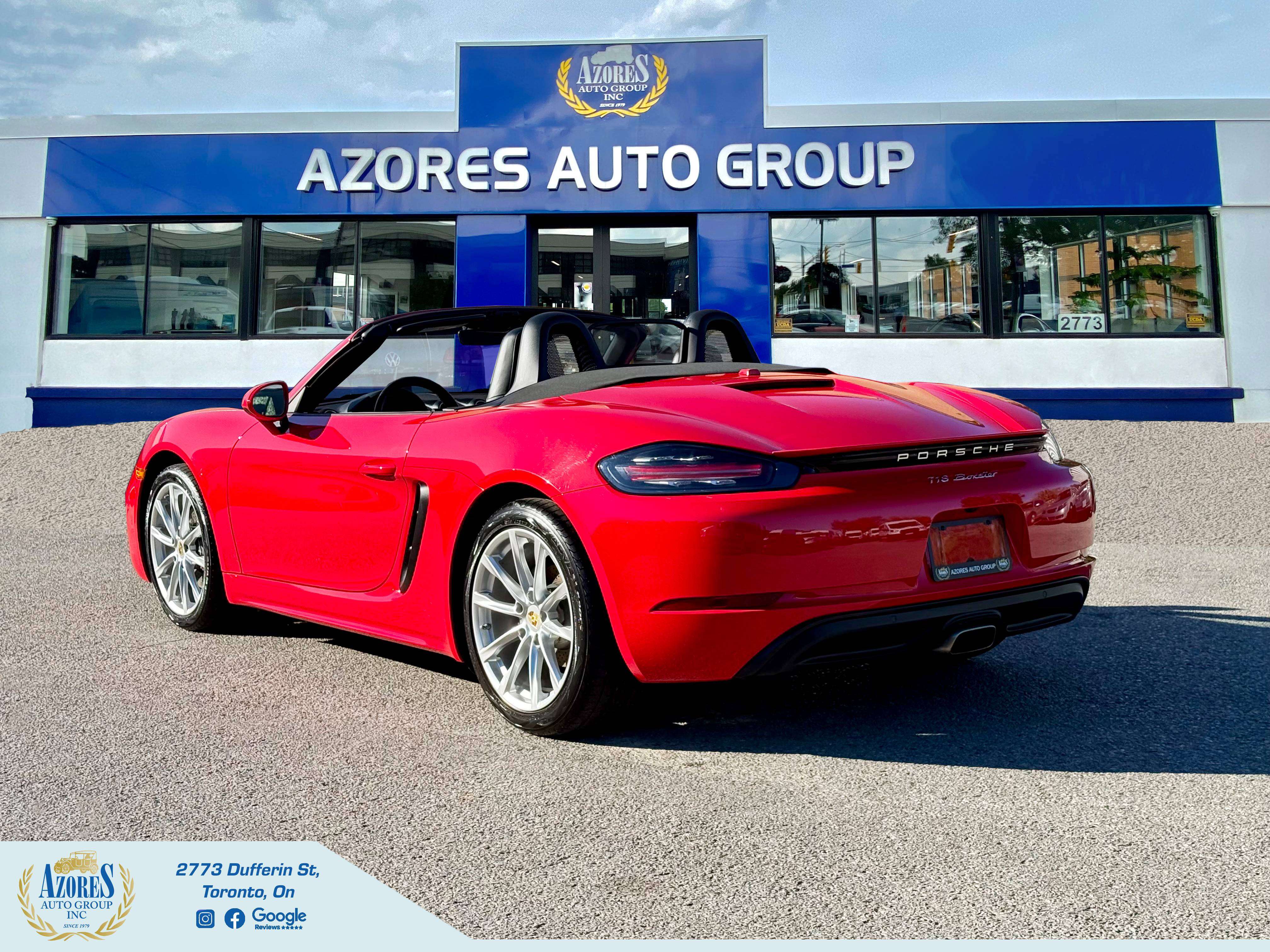 2017 Porsche Boxster 718
