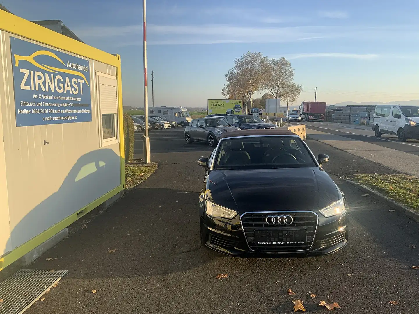 Audi A3 Cabriolet 1,6 TDI Intense Pickerl bis 04/2027 F... Schwarz - 2