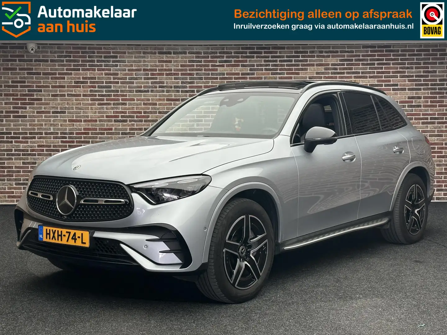 Mercedes-Benz GLC 400 400e 4MATIC AMG Line Burmeister Panorama Trekhaak Gris - 1
