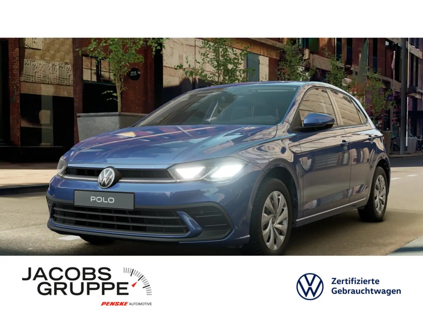 Volkswagen Polo 1.0 TSI Life App-Connect, ACC, LED, Dig. Blau - 1