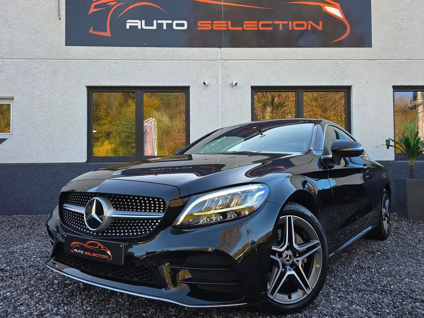 Mercedes-Benz C 180 Coupe - AMG - FULL LED - NAVI - FACELIFT Noir - 1