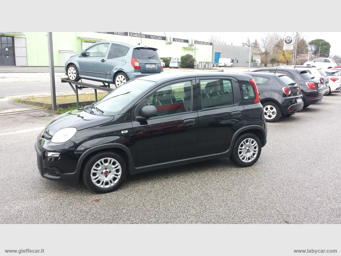Fiat Panda 1.0 FireFly S&S Hybrid Zwart - 1