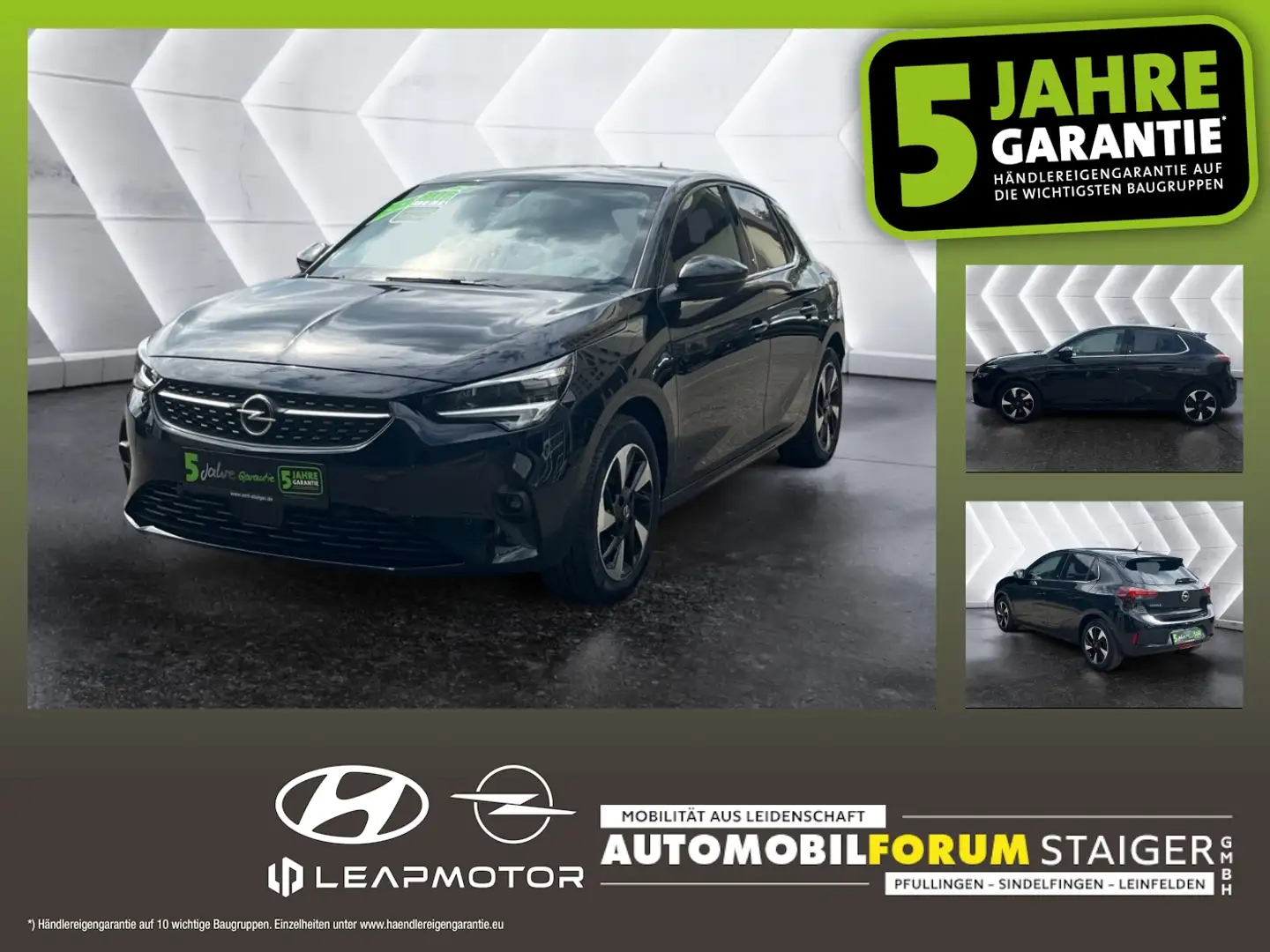 Opel Corsa F e Elegance 5 Jahre Garantie BigDeal Negro - 1