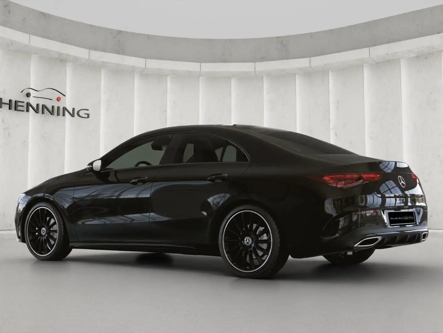 Mercedes-Benz CLA 200 AMG Coupé Night Pano Kamera Ambiente 19" Negro - 2