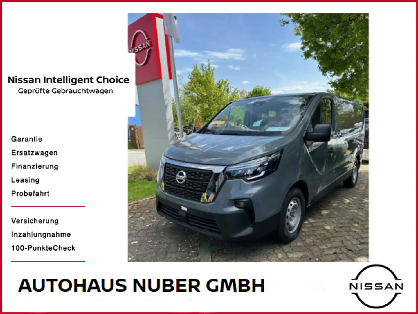 Nissan Primastar Kasten dci150 L1H1 2,8t N-Connecta AT Grijs - 1