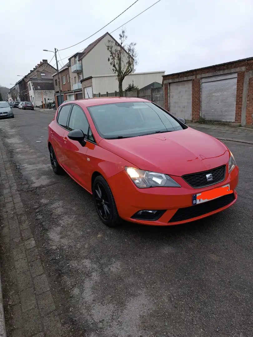 SEAT Ibiza 1.4 TDI 90 ch Connect Rouge - 2