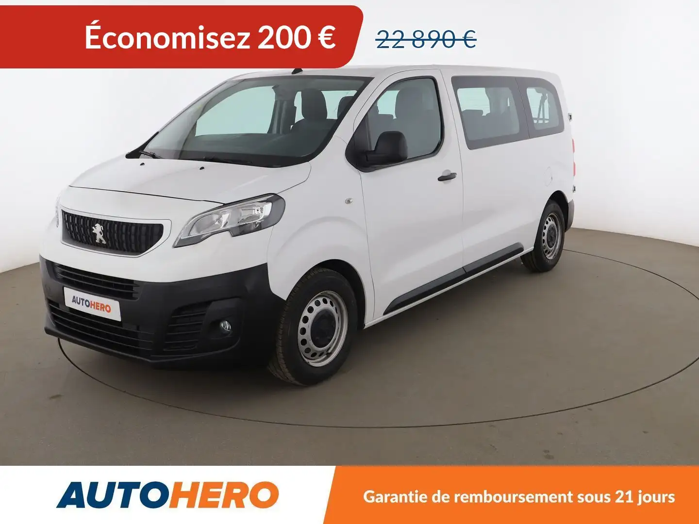 Peugeot Combi 1.5 Blue-HDi Long White - 1