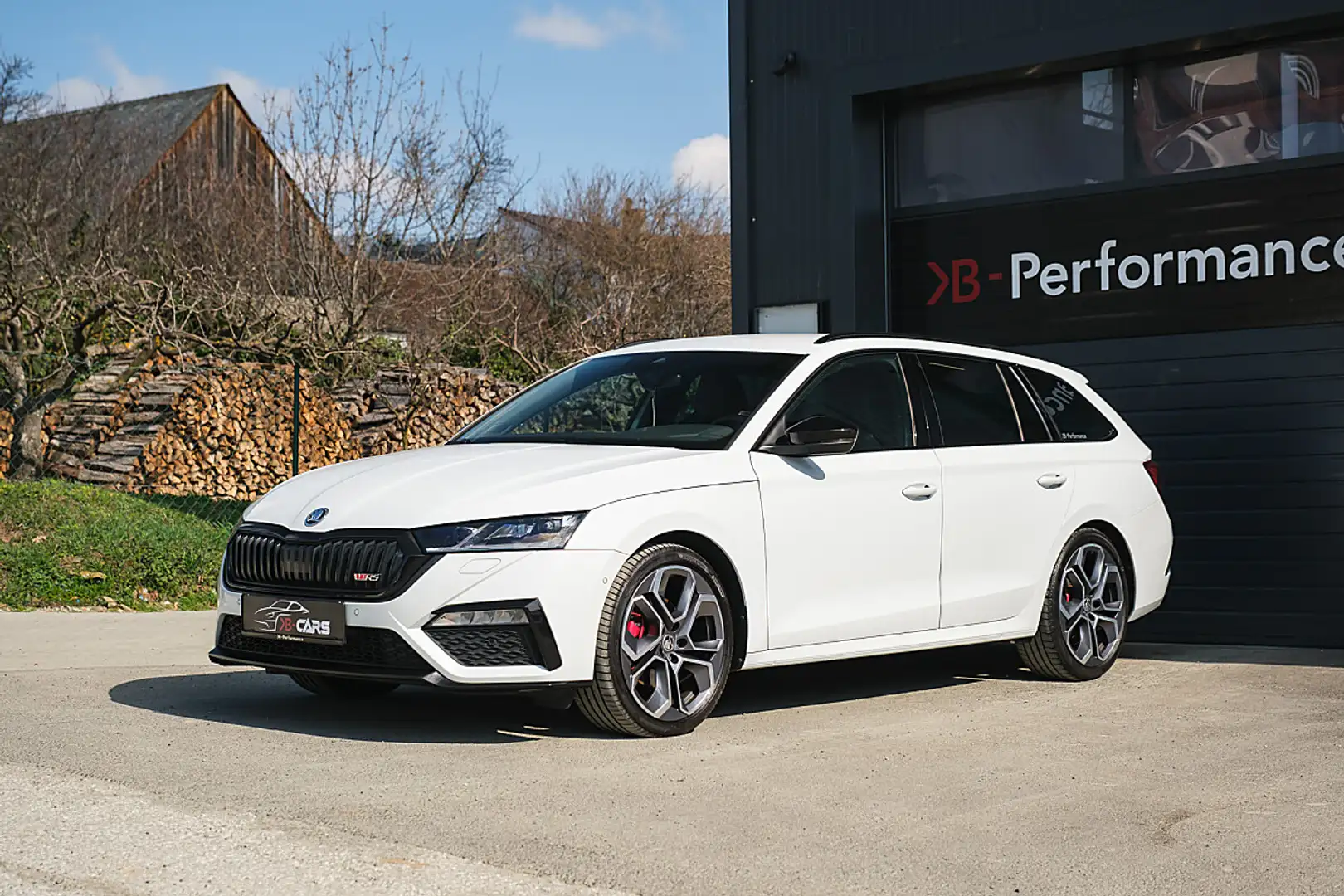 Skoda Octavia Combi 2,0 TDI 4x4 RS DSG/DDC/3-ZONEN/STHZ/ACC/L... Weiß - 2