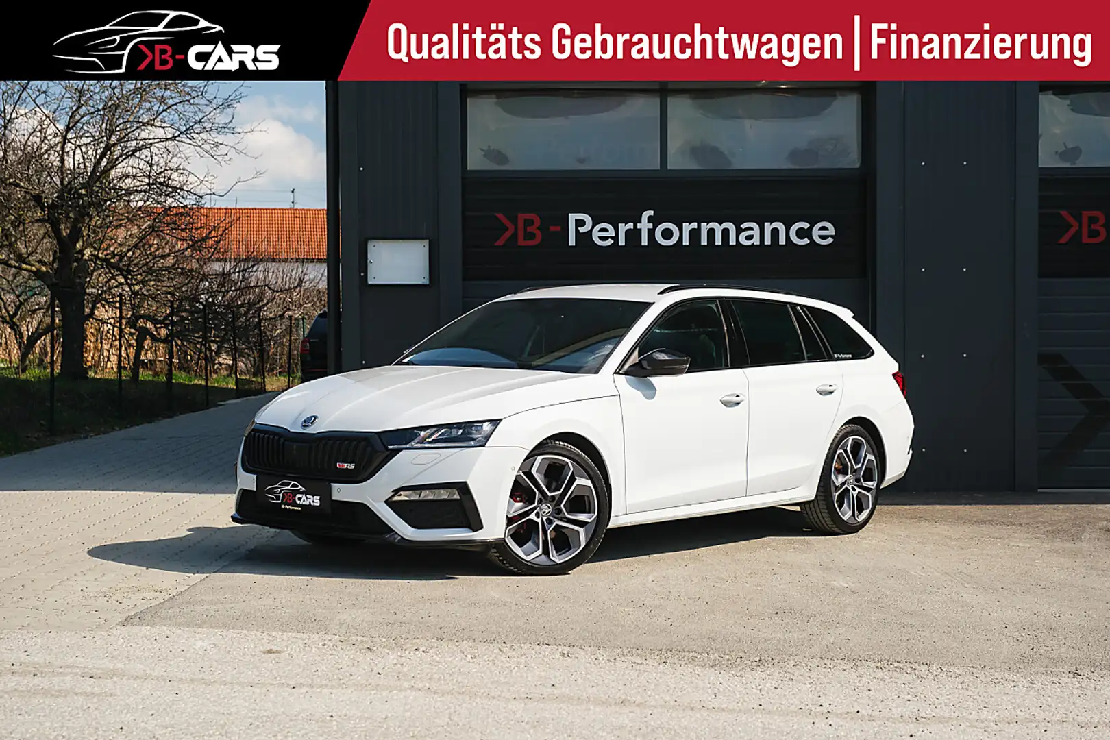 Skoda Octavia Combi 2,0 TDI 4x4 RS DSG/DDC/3-ZONEN/STHZ/ACC/L... Weiß - 1