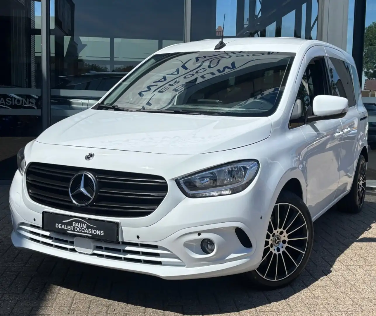 Mercedes-Benz Citan 110 PRO TOURER AUTOMAAT 5PERSOONS AIRCO NAVI PDC. Wit - 1