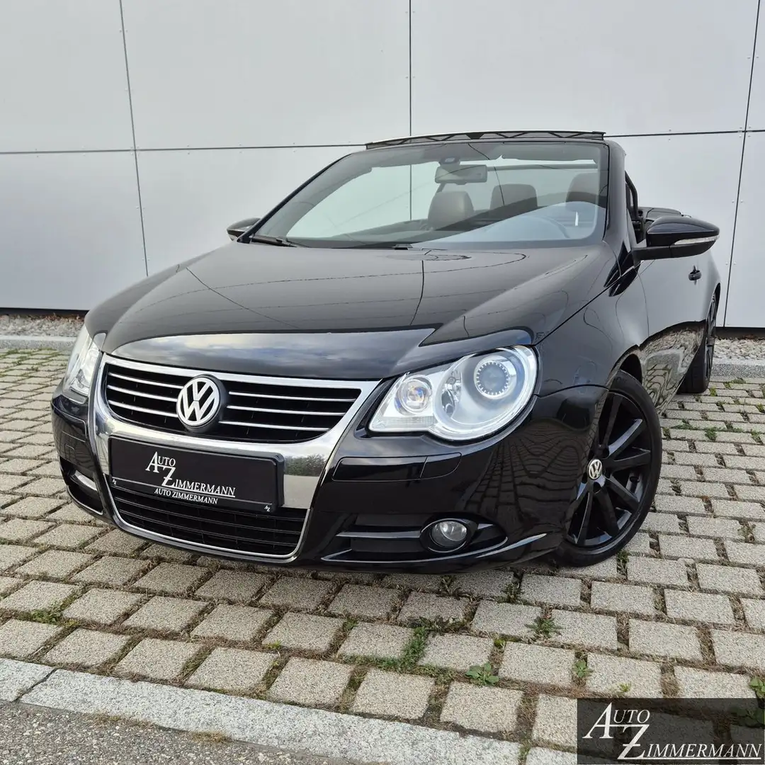Volkswagen Eos 2.0TDI DSG Cabrio Edition2009 Navi*Leder*Xen Schwarz - 1