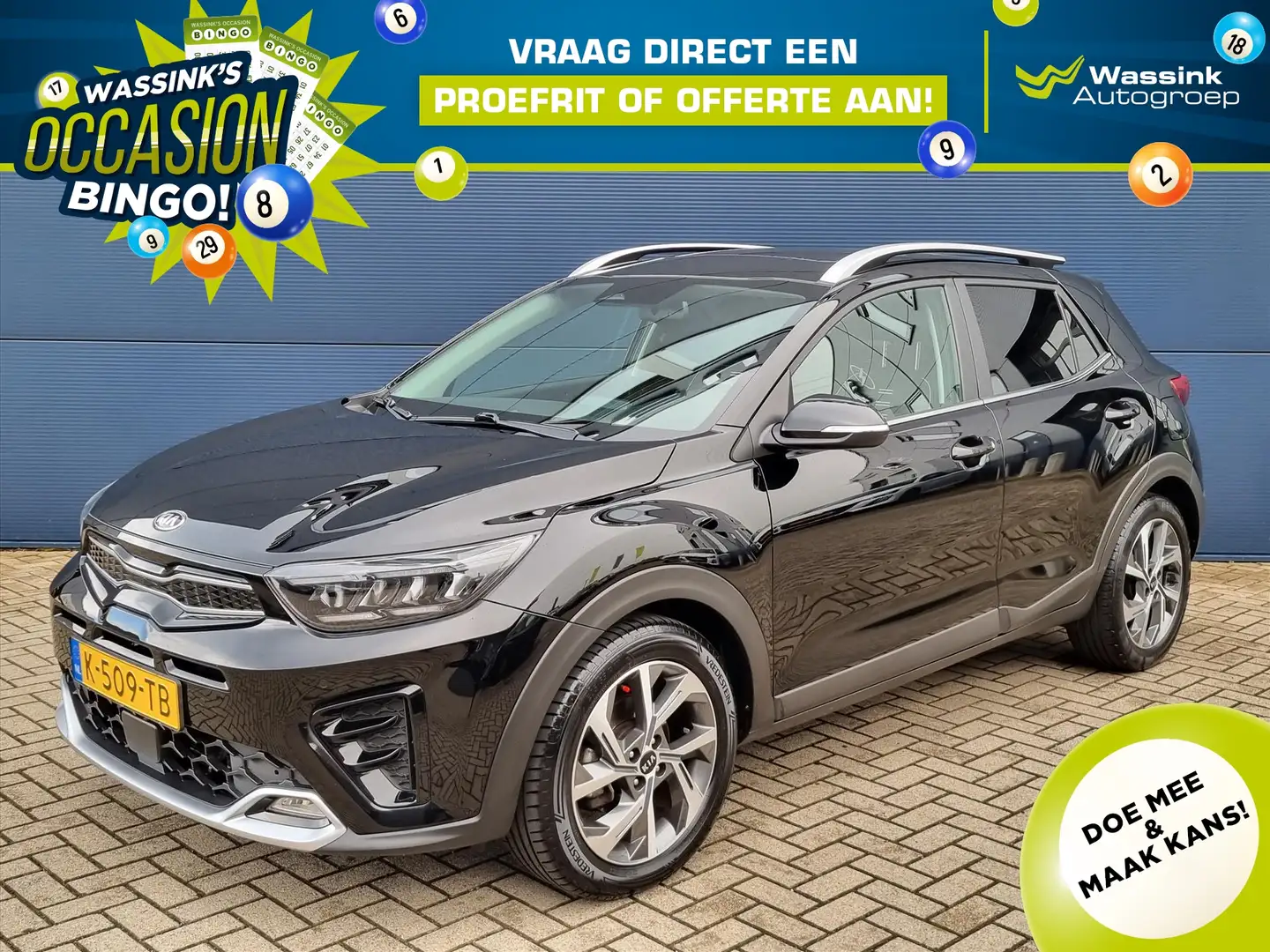 Kia Stonic 1.0 T-GDi 100pk GT-PlusLine | Navigatie | Stoel- e Negro - 1