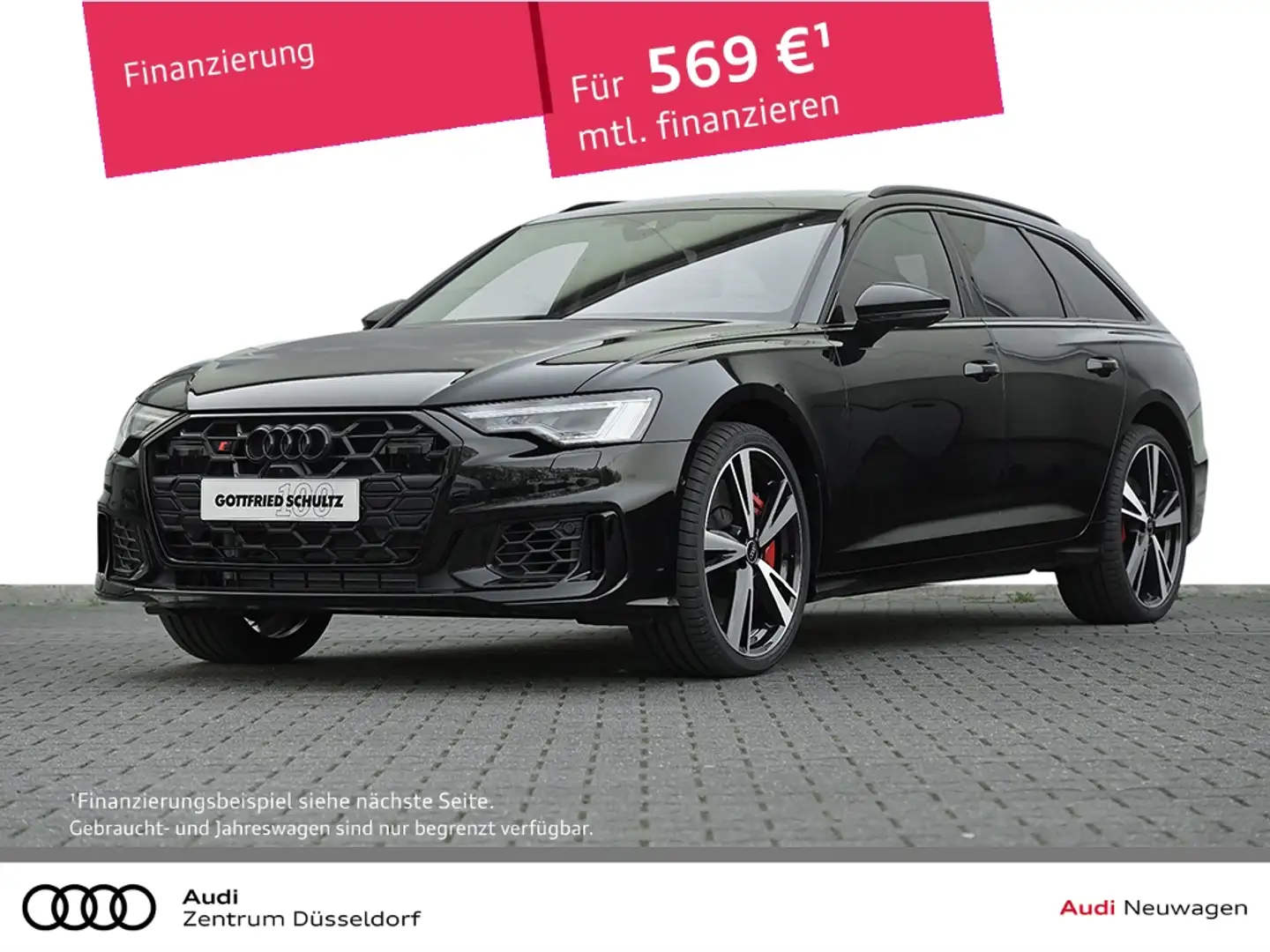 Audi S6 Avant TDI AHK Standheizung HUD B&O TOP AUSSTATTUNG Schwarz - 1
