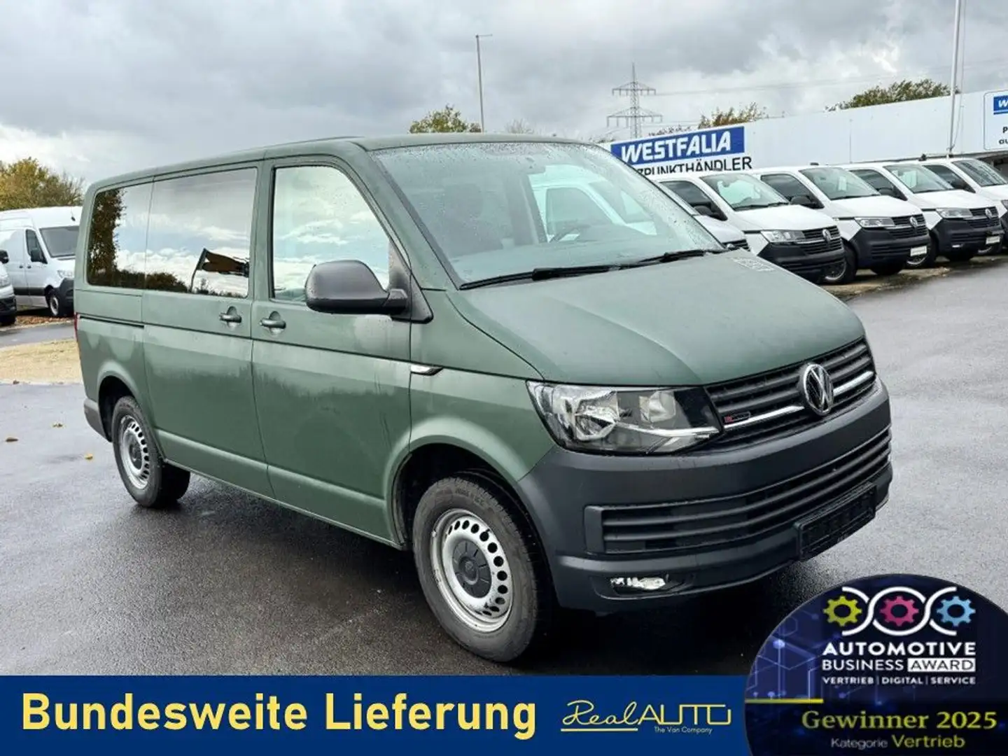 Volkswagen T6 Kombi /Transporter TDI 4Motion Diff.sp Standh Gris - 1