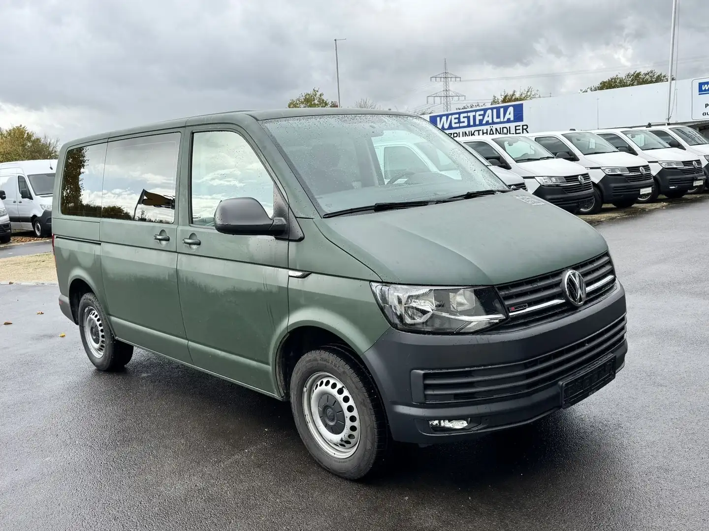 Volkswagen T6 Kombi /Transporter TDI 4Motion Diff.sp Standh Grijs - 2