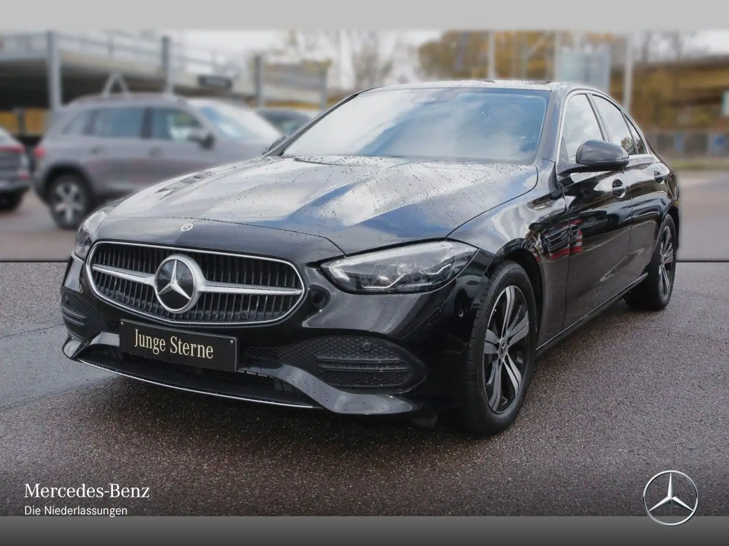 Mercedes-Benz C 180 AVANTG+LED+KAMERA+KEYLESS+9G Noir - 2