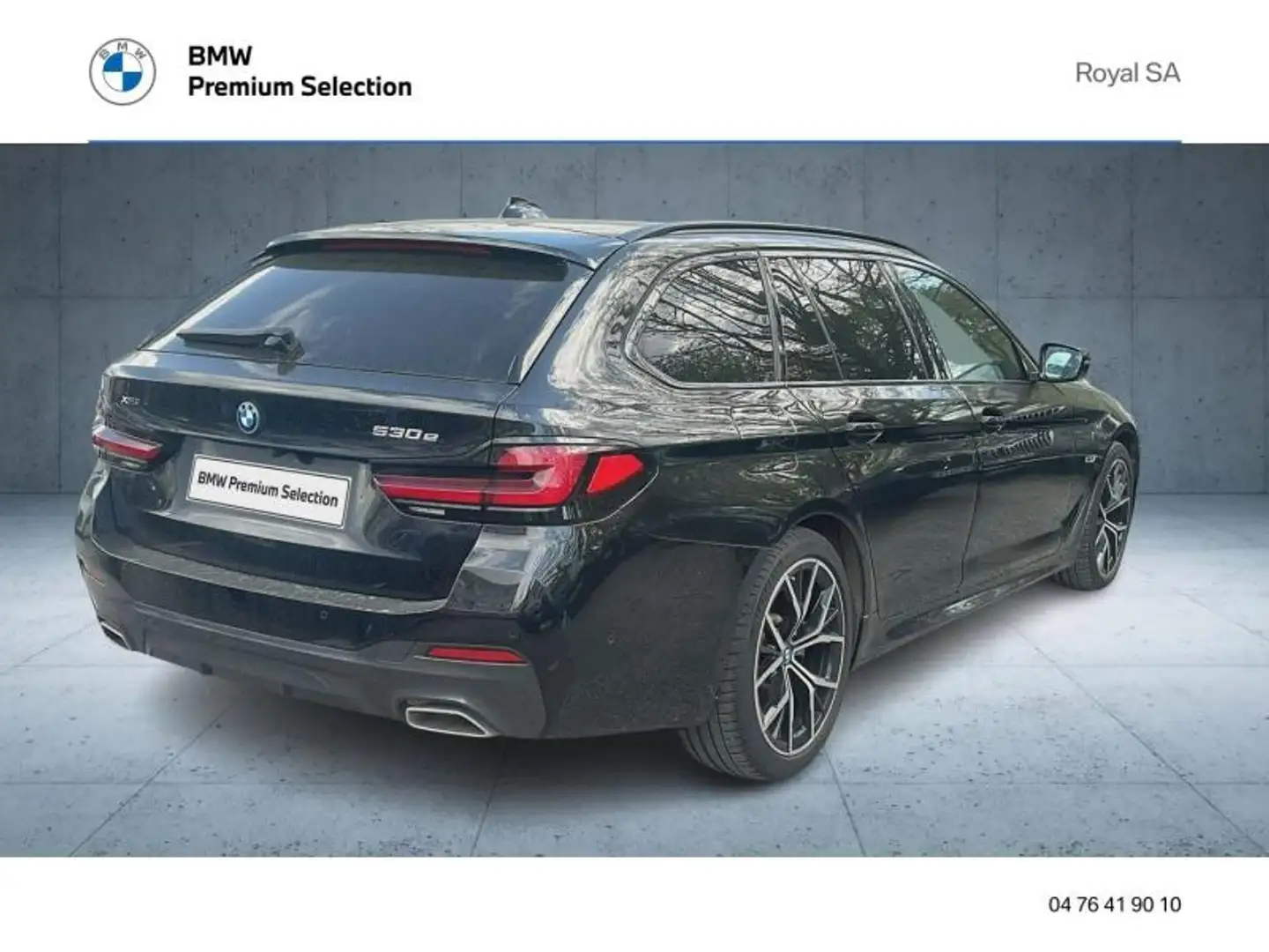 BMW 530 530eA xDrive 292ch M Sport Steptronic 10cv Noir - 2