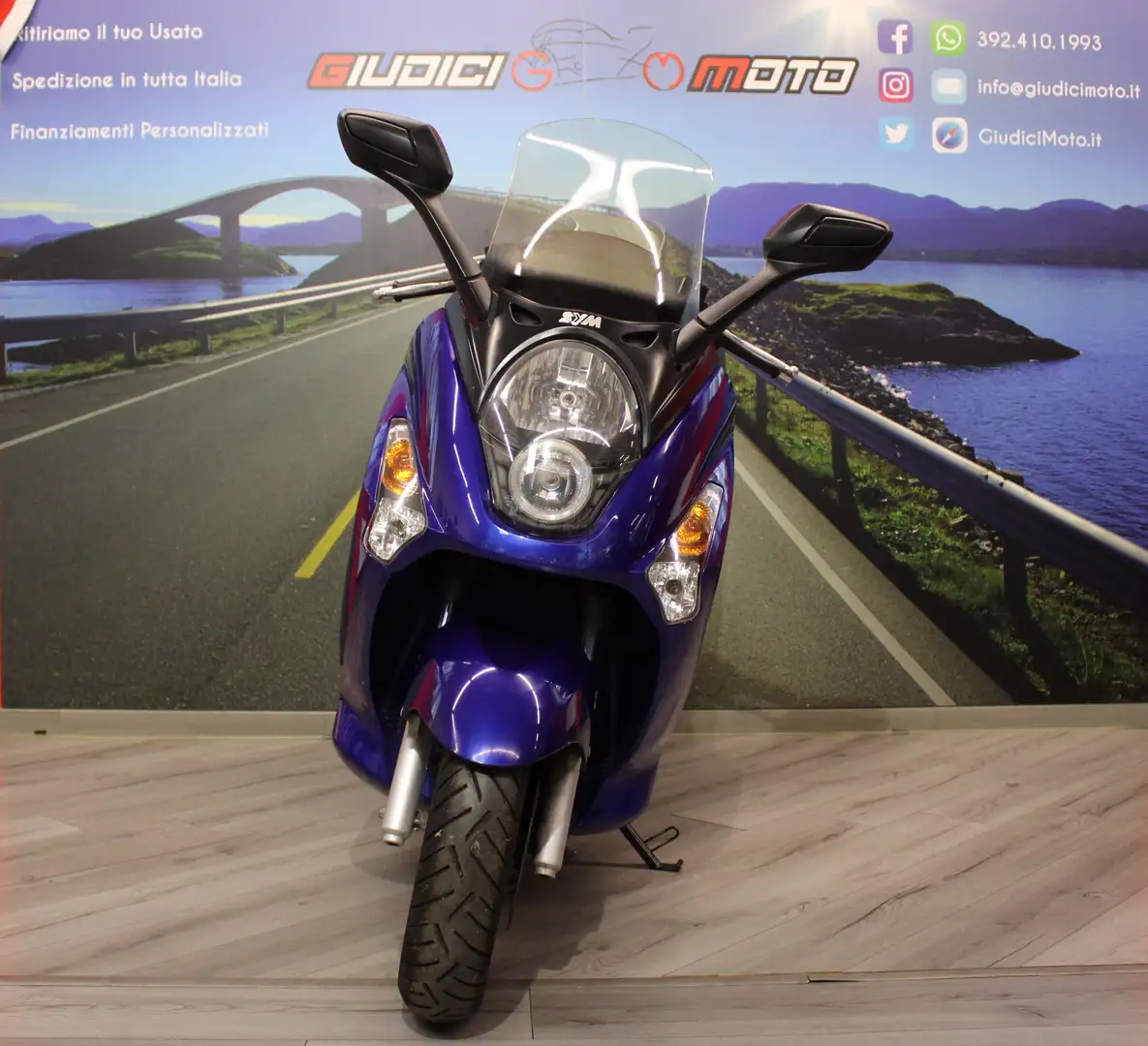 SYM Joymax 250 2006  - km 16438 Blu/Azzurro - 2