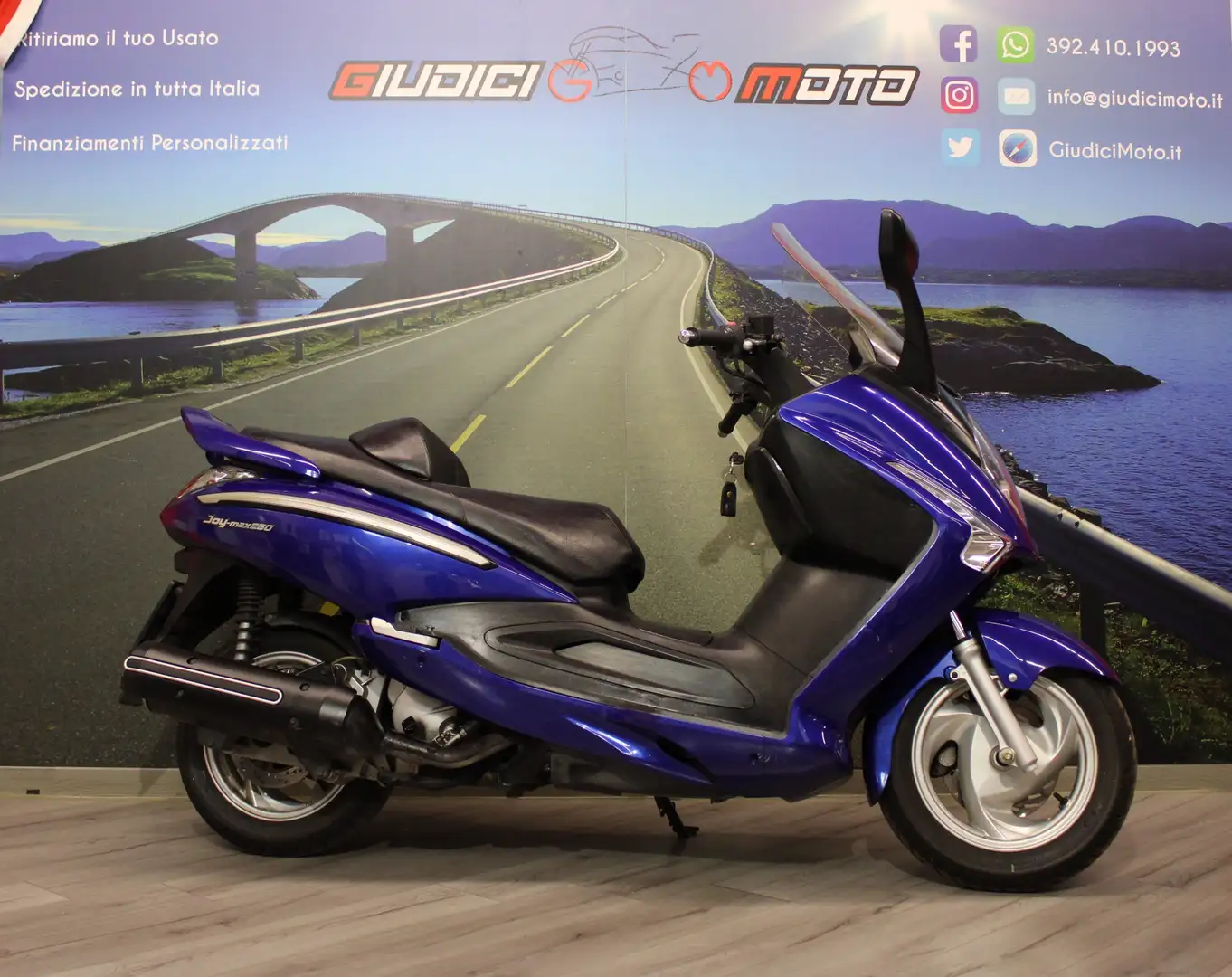 SYM Joymax 250 2006  - km 16438 Blu/Azzurro - 1