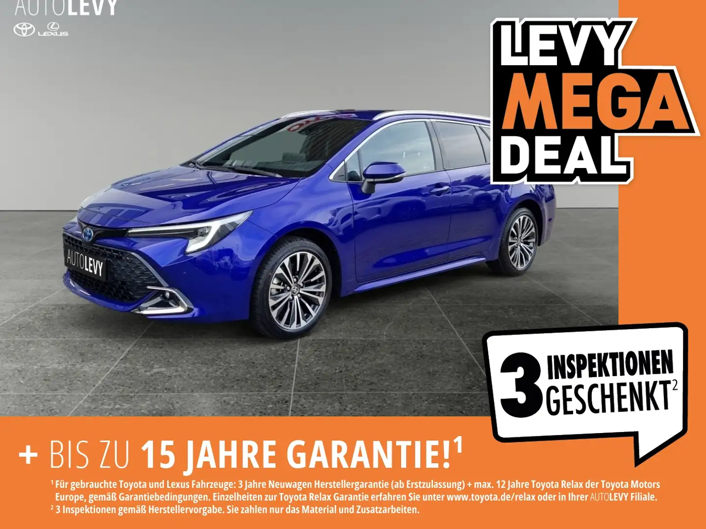 Toyota Corolla TS 2.0 Hybrid Teamplayer *PDC*Carplay* Azul - 1