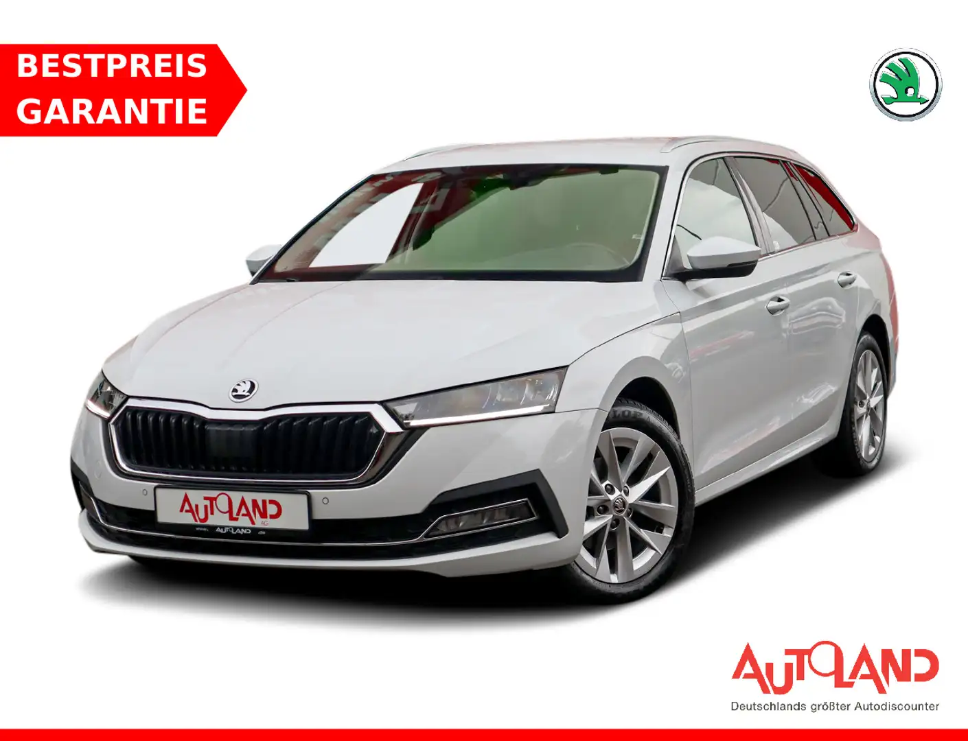 Skoda Octavia Combi Style 1.5 TSI DSG LED Navi Head-Up Weiß - 1