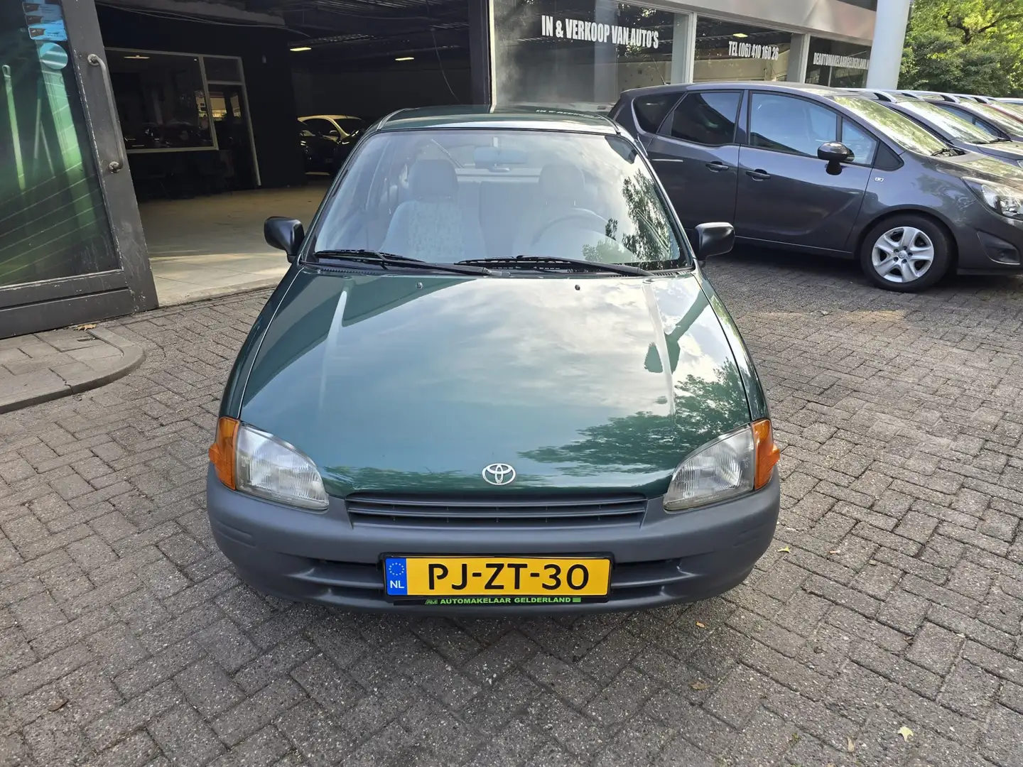 Toyota Starlet 1.3-16V | NIEUWE APK | STUURBEKRACHTIGING | Zöld - 2