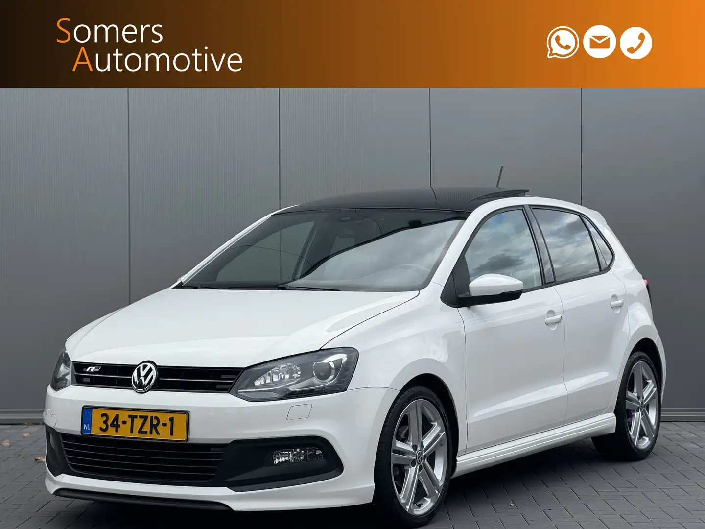 Volkswagen Polo 1.2 TSI R-Line Highline | Panorama | 17" | NL Auto Wit - 1