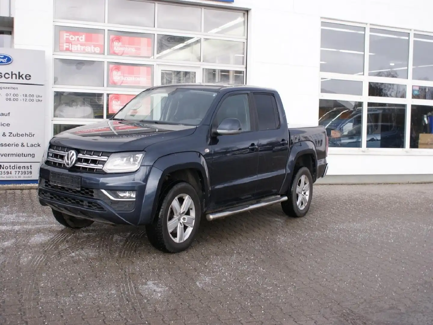 Volkswagen Amarok Highline DoubleCab 4Motion AHK Blau - 1