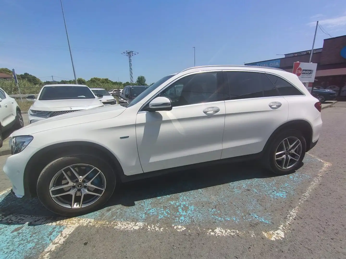 Mercedes-Benz GLC 350 e 4MATIC Blanco - 1