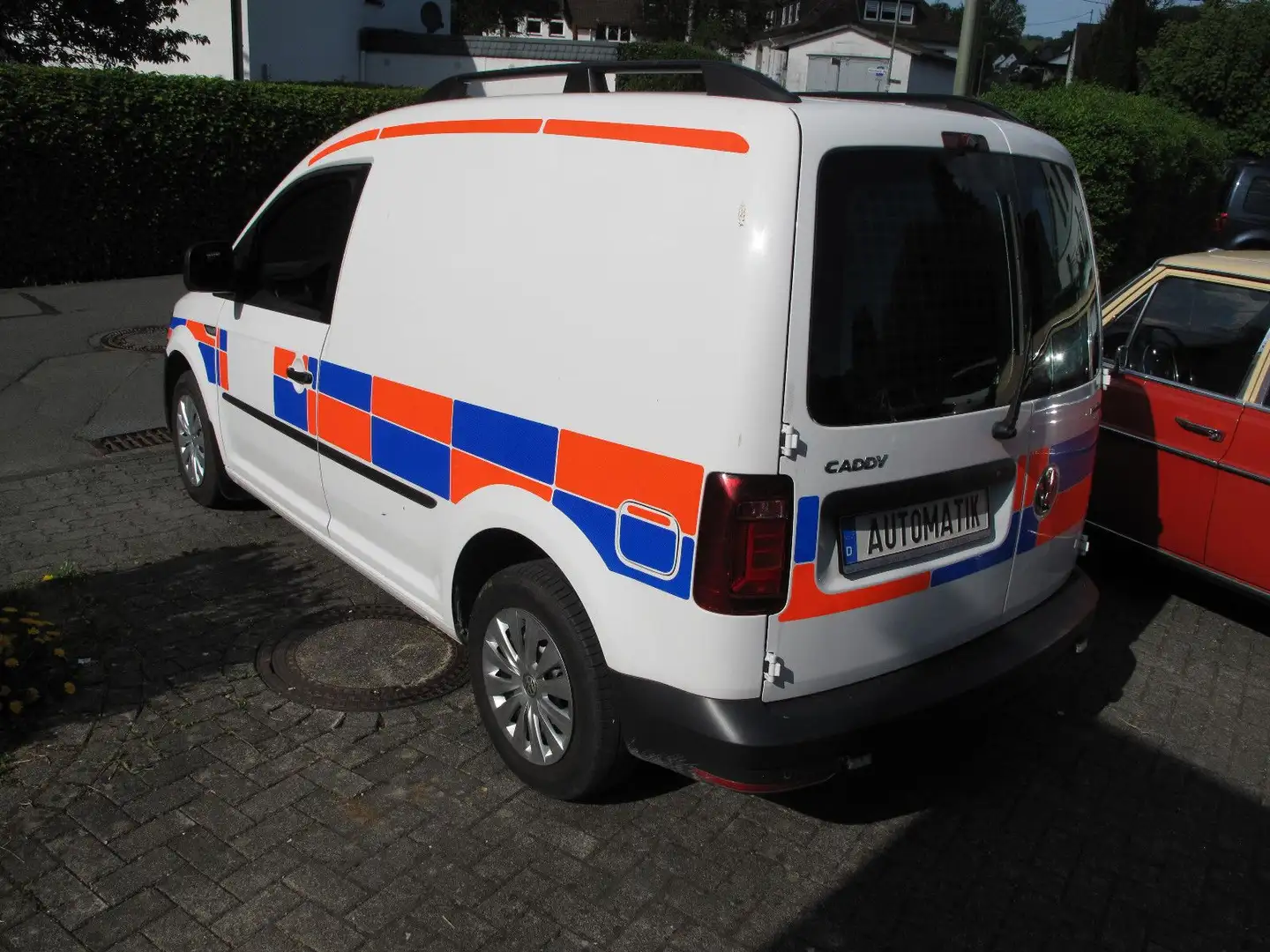 Volkswagen Caddy 1,4TGI Kasten Heckfl REL SIH STH KAM 1HD Blanc - 2
