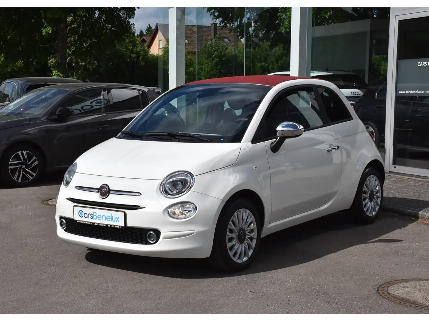 Fiat 500C 1.0 Hybrid REGUL PDC 1° MAIN Blanc - 2