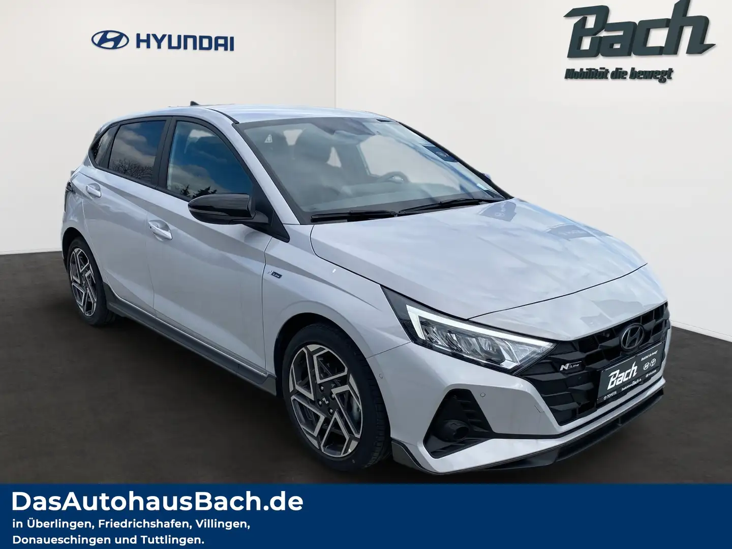 Hyundai i20 FL 1.0L 7-DCT N Line Navi Gris - 2