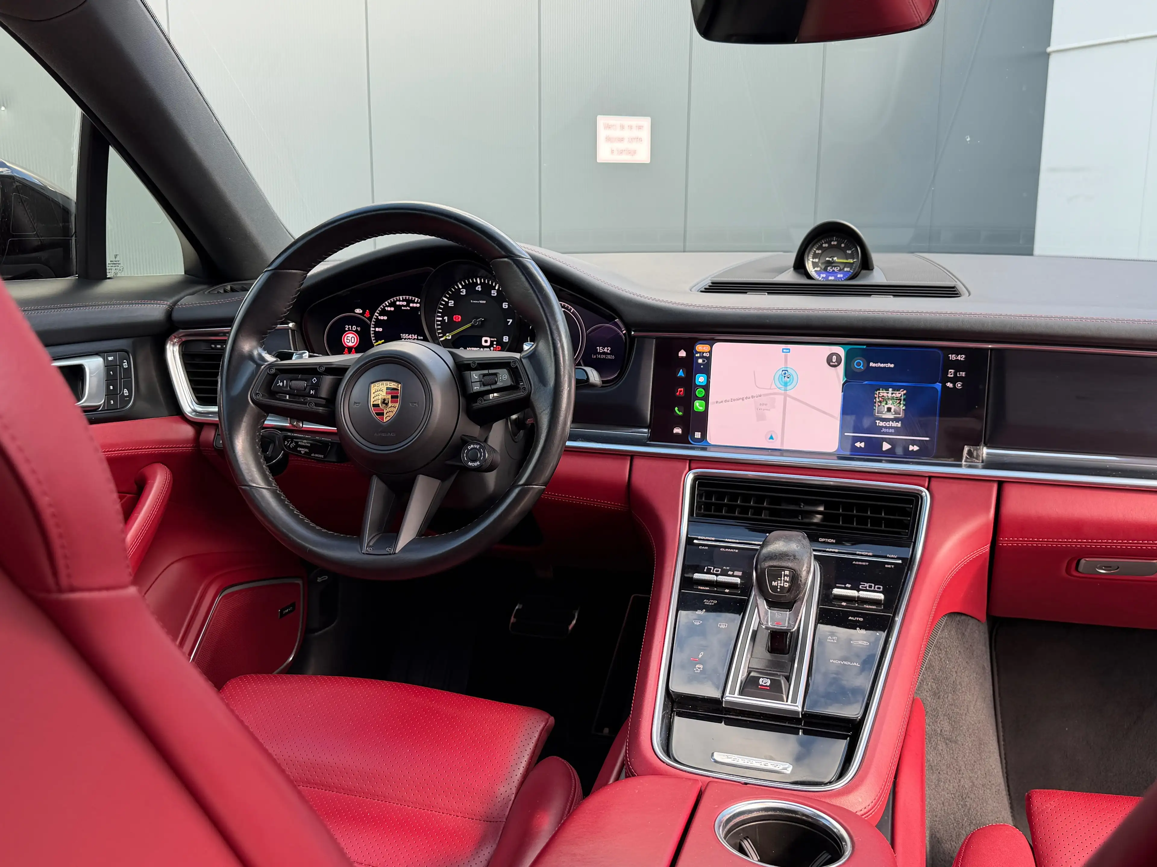 Porsche Panamera 4 e-Hybrid 2.9 V6 Bi-Turbo PHEV FACELIFT - PLATINIUM EDITION-SPORT DESIGN-TOIT PANO-OUVRANT.... — photo 8