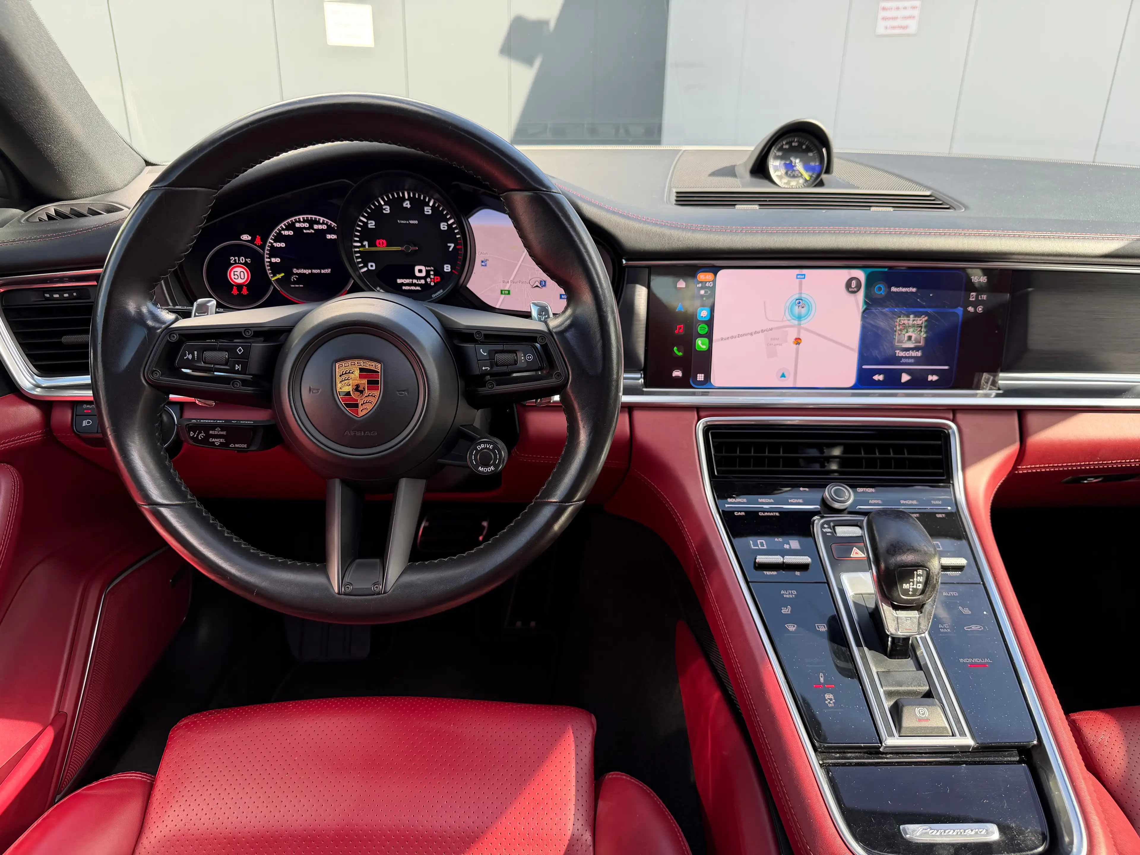 Porsche Panamera 4 e-Hybrid 2.9 V6 Bi-Turbo PHEV FACELIFT - PLATINIUM EDITION-SPORT DESIGN-TOIT PANO-OUVRANT.... — photo 10