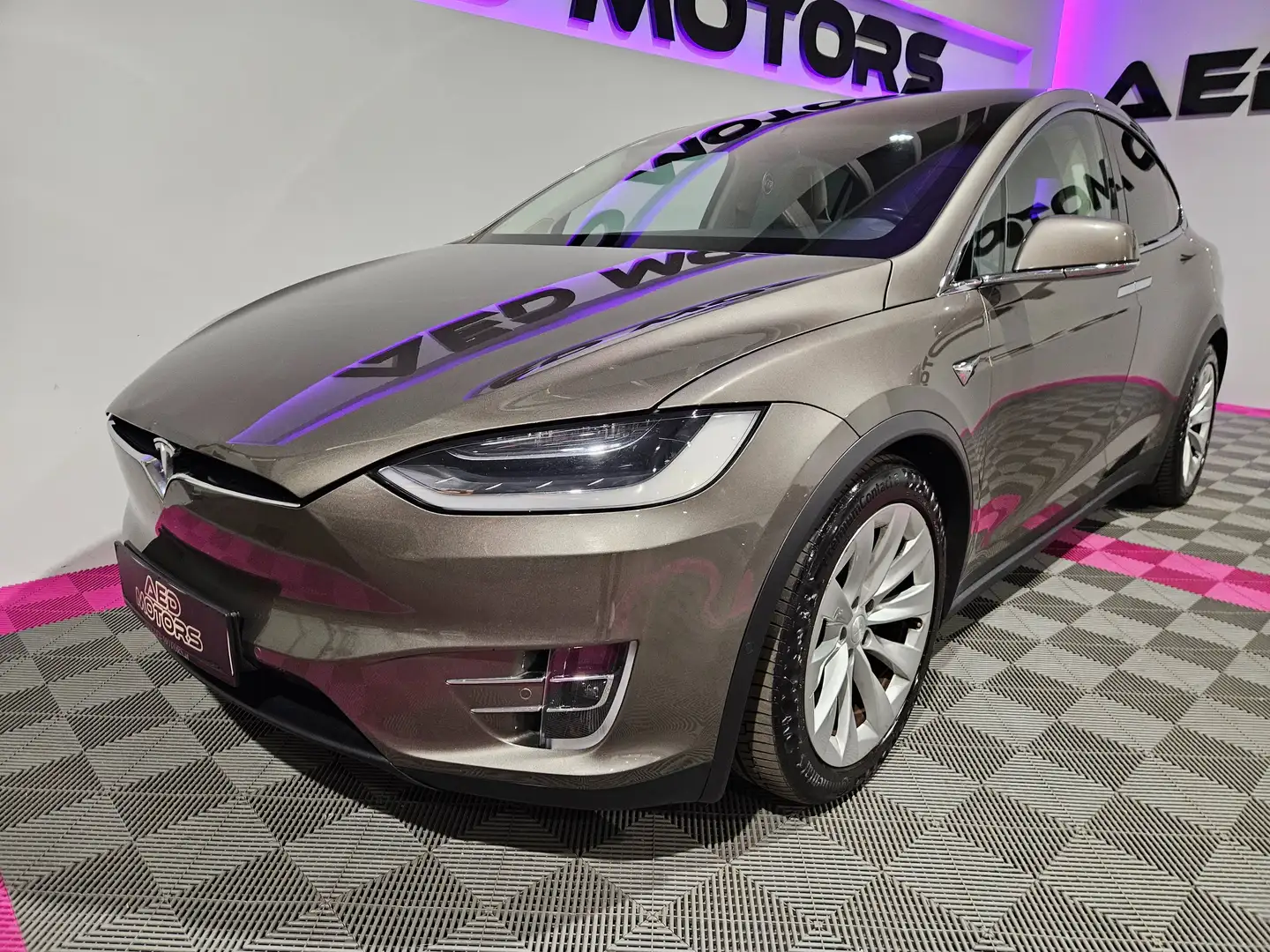 Tesla Model X Performance Dual Braun - 1