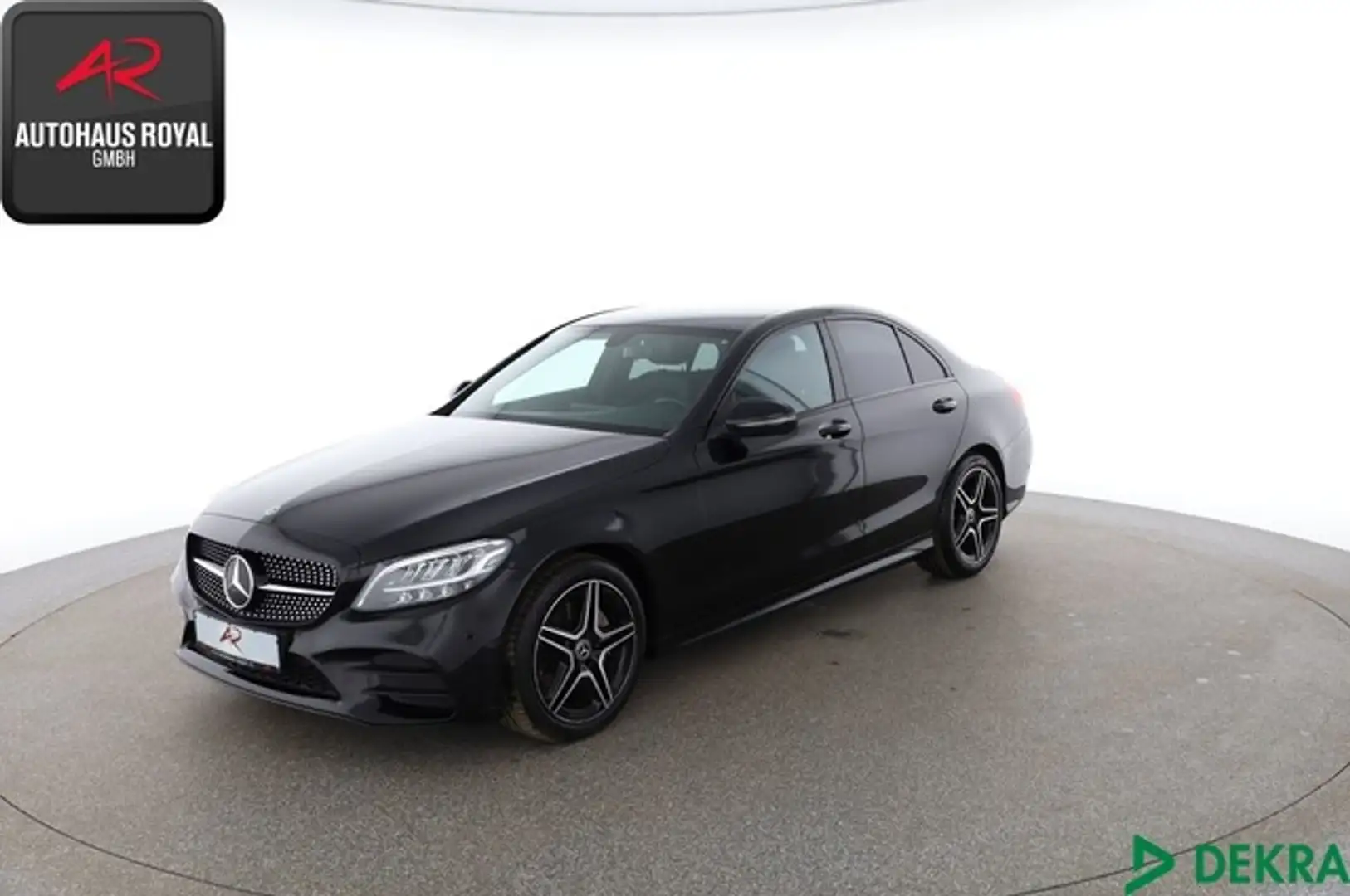 Mercedes-Benz C 200 d 3x AMG NIGHT CARPLAY,VOLLLEDER,18ZOLL,SH Fekete - 1