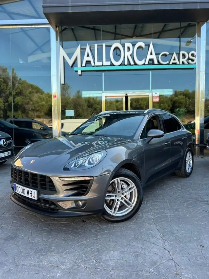 Porsche Macan S Aut. Gris - 1