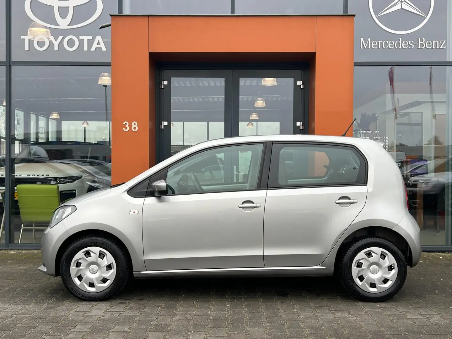 SEAT Mii 1.0 Style|Airco|Isofix|Aux|APK 10-2026|Elek. ramen Grijs - 2