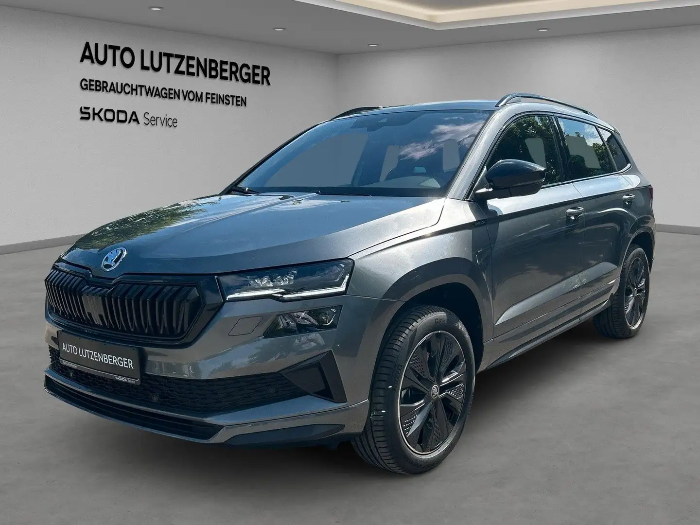 Skoda Karoq Sportline 2.0 TDI DSG 4x4 Canton beh. WSS Grau - 1