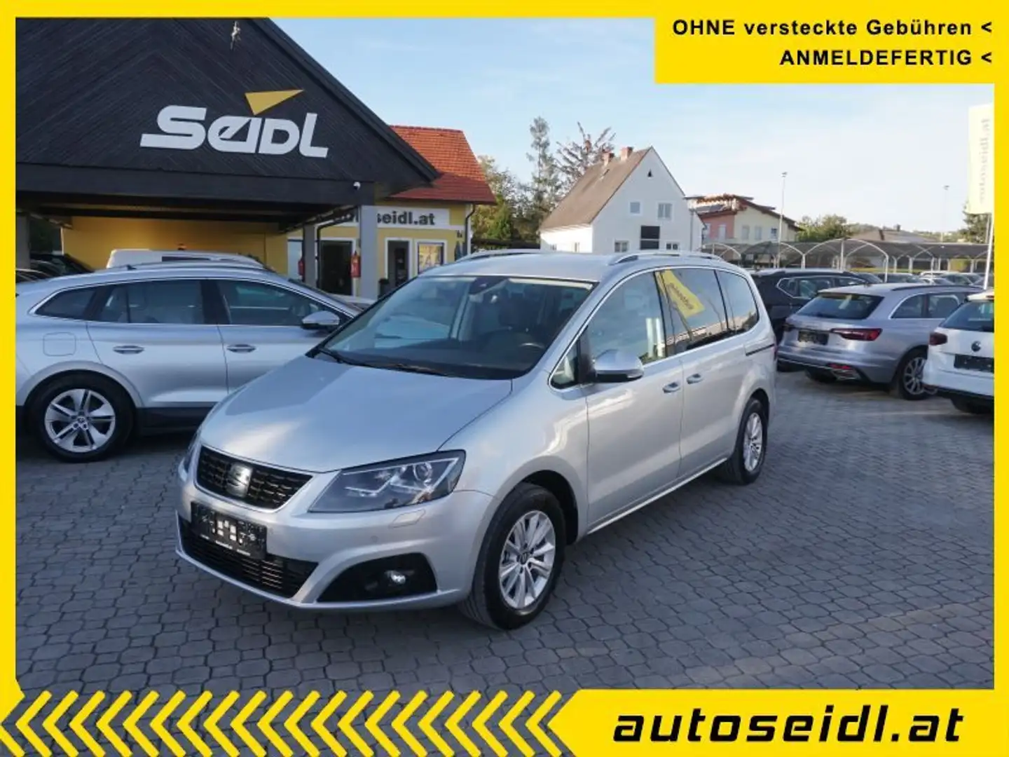 SEAT Alhambra Executive 1,4 TSI DSG *7 SITZE+TOPAUSSTATTUNG* Silber - 1