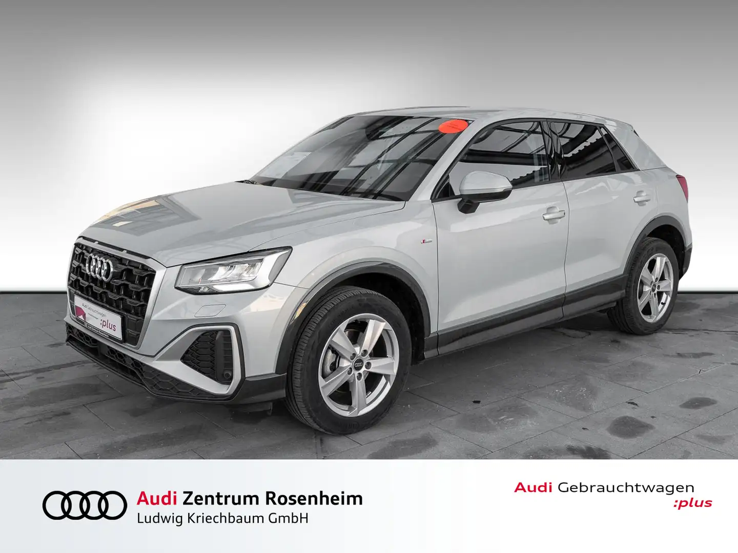 Audi Q2 S line 35 TFSI S tr.(AHK,sound,Navi+,ACC,LED,VZ Silber - 1
