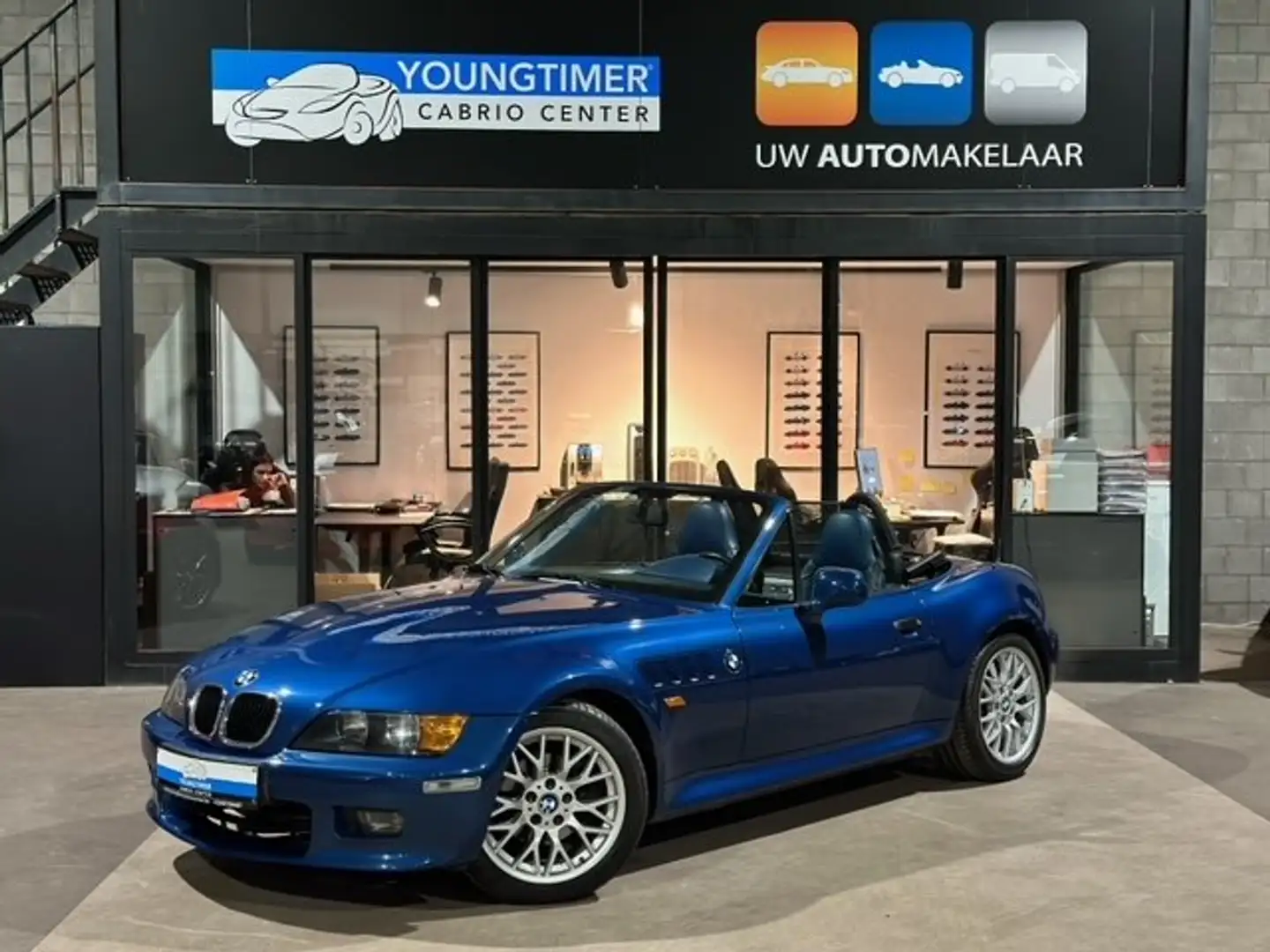 BMW Z3 2.0i S, M-pakket, Airco, Historiek, Topconditie Blauw - 2