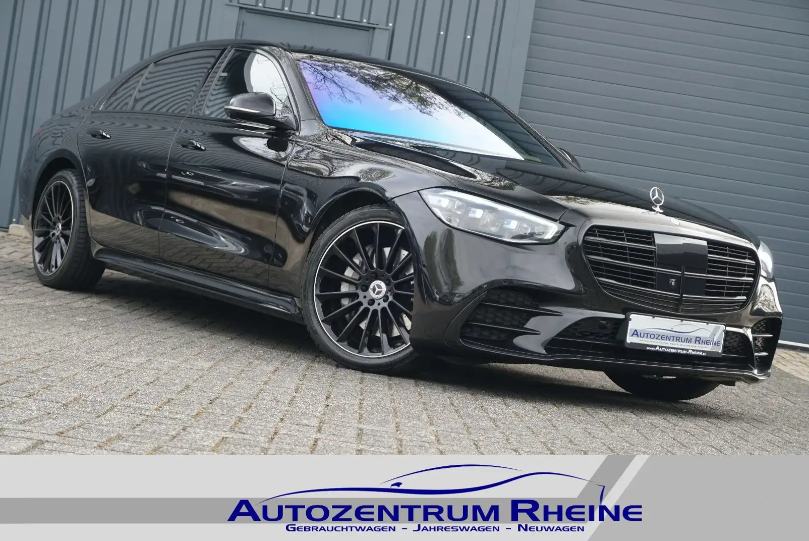 Mercedes-Benz S 350 d AMG 4M Lang Chauff 3D-Tacho HUD 360° 3xTV Noir - 1